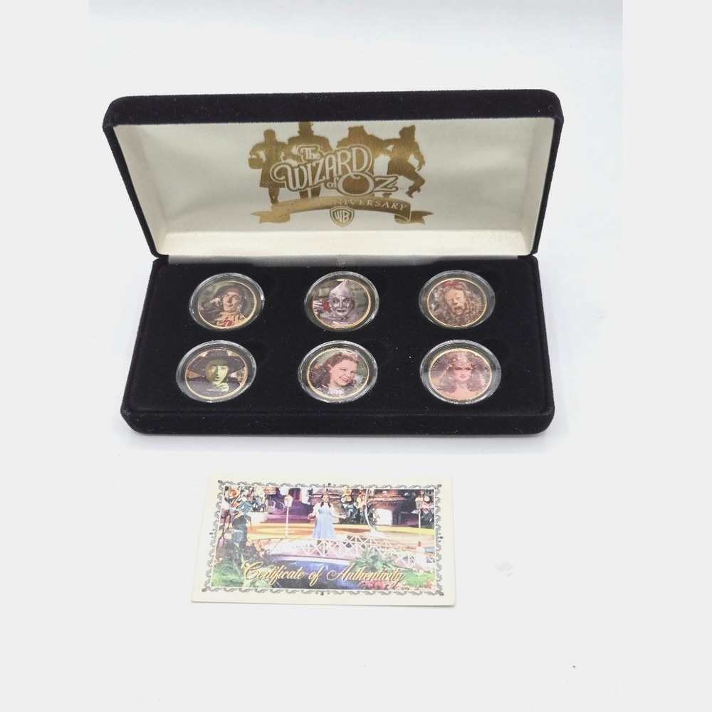 The Wizard of Oz 70th Anniversary Colorized Coin Set